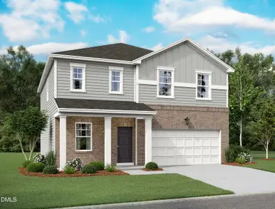 New construction Single-Family house 162 S Meyers Ct, Clayton, NC 27520 plan Spectra - image