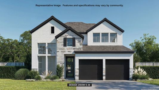 New construction Single-Family house 4120 Mountain Ash, San Antonio, TX 78245 plan 2593W - image