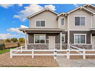 New construction Townhouse house 501 Condor Way, Johnstown, CO 80534 Pinecliffe- photo 0