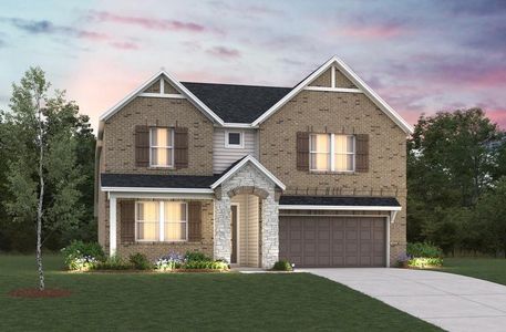 New construction Single-Family house 21123 Iberian Magpie Trl, Tomball, TX 77377 - image