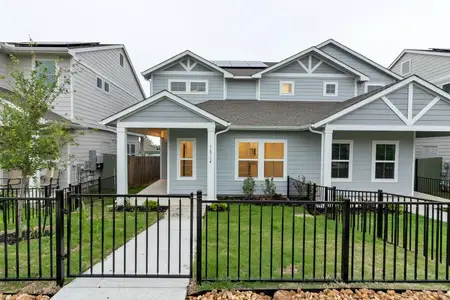 New construction Townhouse house 16714 Sonoma Breeze Dr, Manor, TX 78653 plan Palisade Second - image