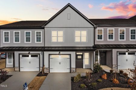 New construction Townhouse house 703 Jamescroft Way, Wake Forest, NC 27587 - photo 1 1