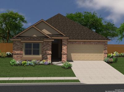 New construction Single-Family house 1626 Dunvegan Park, Bulverde, TX 78163 - photo 0