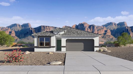 New construction Single-Family house 1748 W Stradling Ave, Apache Junction, AZ 85120 Gaven- photo 0