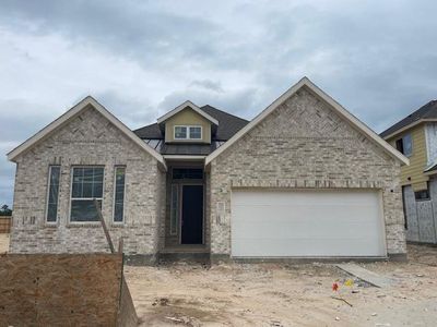 New construction Single-Family house 412 Emory Peak Ln, New Caney, TX 77357 Sunnyside- photo 0