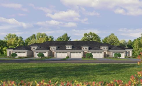 New construction Townhouse house 52 Brighton Ln, Ormond Beach, FL 32174 plan Arbor III - image