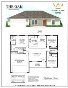 New construction Single-Family house 1818 NE 161st St, Citra, FL 32113 plan Oak - image 4