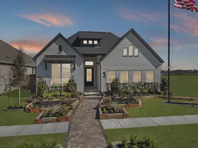New construction Single-Family house 104 Villoria Cv, Liberty Hill, TX 78642 plan Hampton - image
