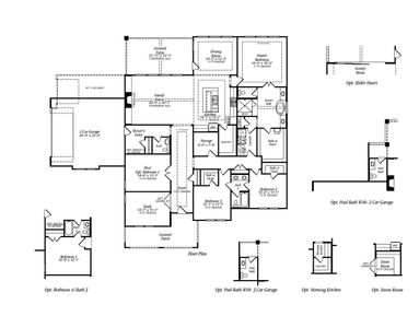 New construction Single-Family house 11504 Chapel Bend Dr, Montgomery, TX 77356 plan 3015 - image 3