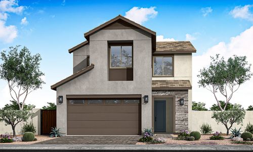 New construction  house 5743 S Quartz St, Gilbert, AZ 85298 plan Garden Plan 3002 - image