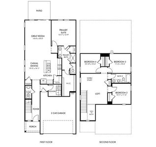 New construction Single-Family house 419 Upland Water Ct, Spartanburg, SC 29301 plan Sydney - image