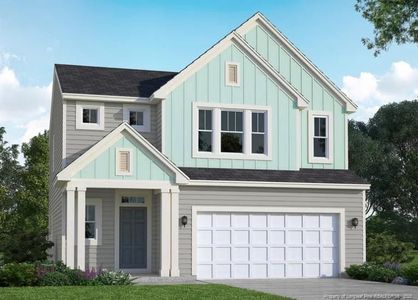 New construction Single-Family house 440 Pinnacle Ct, Raeford, NC 28376 plan Kenzie - image
