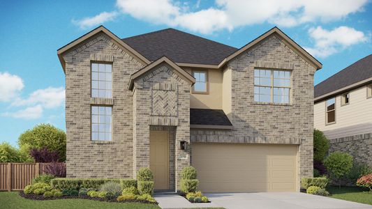 New construction Single-Family house 100 Palomino Park Dr, Kyle, TX 78640 plan Cayman - image