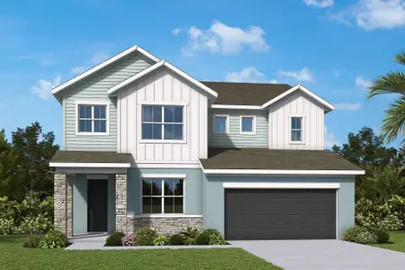 New construction Single-Family house 5121 Sea Branch Ave, Apollo Beach, FL 33572 plan The Bradley - image