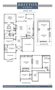 New construction Single-Family house 3836 Grapeseed Dr, Frisco, TX 75033 plan 534A - image 3