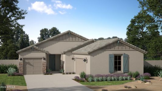 New construction Single-Family house 23313 W Florence Avenue, Buckeye, AZ 85326 Hualapai- photo 0