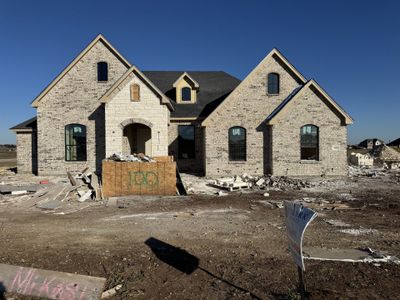 New construction Single-Family house 100 Mikasi, Godley, TX 76044 The San Antonio- photo 0