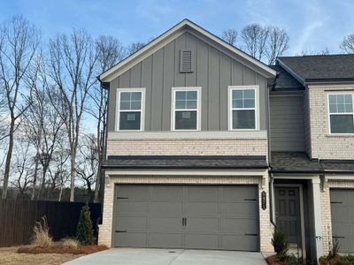 New construction Townhouse house 5471 Allegro Ln, Flowery Branch, GA 30542 plan Foxglove - image