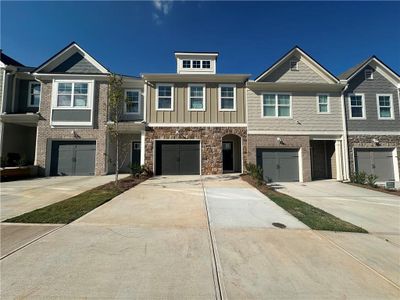 New construction Townhouse house 5738 Calle Vista Dr, Lithonia, GA 30058 Melbourne- photo 0