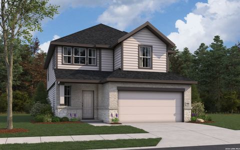 New construction Single-Family house 2347 Pink Pearl Dr, San Antonio, TX 78224 plan Birch - image