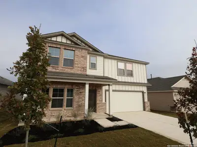 New construction Single-Family house 13635 Beebrush Saddle, San Antonio, TX 78253 plan Columbus - 40' Smart Series - image