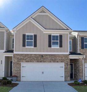 New construction Townhouse house 7439 Knoll Hollow Rd, Lithonia, GA 30058 plan The Lenox II - image