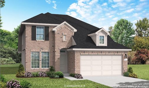 New construction Single-Family house 12517 Peckinpah Trl, San Antonio, TX 78254 Milano (2663-CV-35)- photo 0