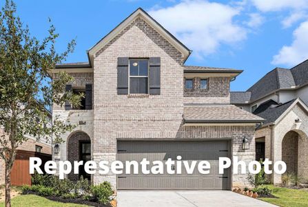 New construction Single-Family house 7306 Blue Gentiana Ln, Katy, TX 77493 The Haven IX- photo 0