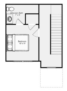 New construction Townhouse house 251 Nesbitt Ln, Nashville, TN 37115 plan The Eason - image 3