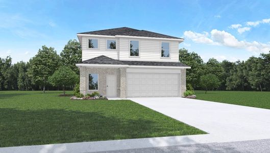 New construction Single-Family house 6058 Canyon Dawn Drive, Spring, TX 77373 Plan X30M- photo 0