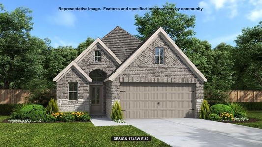 New construction Single-Family house 5219 Yellowstar Ln, Magnolia, TX 77316 plan 1743W - image