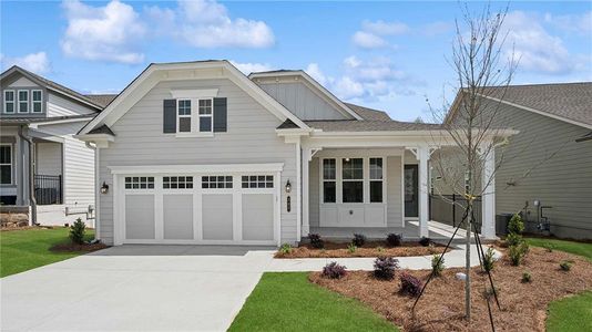 New construction Single-Family house 397 Huron Lane, Hoschton, GA 30548 Dogwood- photo 0