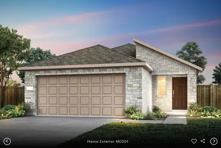 New construction Single-Family house 144 Bridge Deck Lp, Kyle, TX 78640 plan Beeville - image