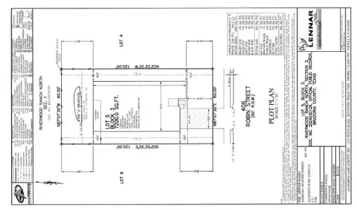 New construction Single-Family house 511 Robin St, Angleton, TX 77515 plan Hendrix - image