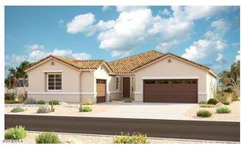 New construction Single-Family house 20272 W Hollyhock Street, Buckeye, AZ 85396 Pomona- photo 0