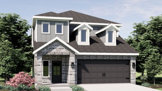 New construction Single-Family house 12713 Skimmer Run, Manor, TX 78653 plan Dallas - image