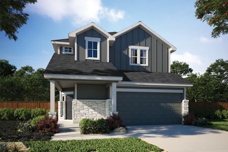 New construction Single-Family house 137 Young St, Buda, TX 78610 plan Lamar 2 - image