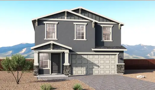 New construction Single-Family house 6663 S Butch Cassidy Ave, Tucson, AZ 85746 plan Kleindale - image