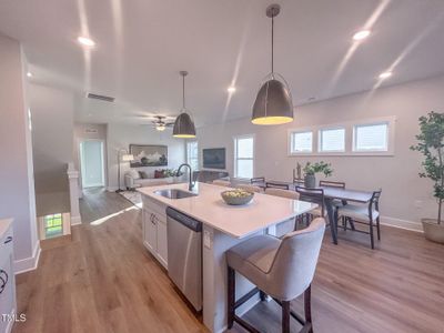 New construction Townhouse house 131 Sugar Run Dr, Unit 28, Fuquay Varina, NC 27526 The Sanford- photo 25 25