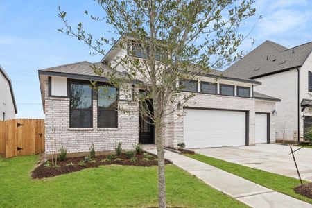 New construction Single-Family house 16010 Switchgrass Ct, Crosby, TX 77532 plan Dominion - image