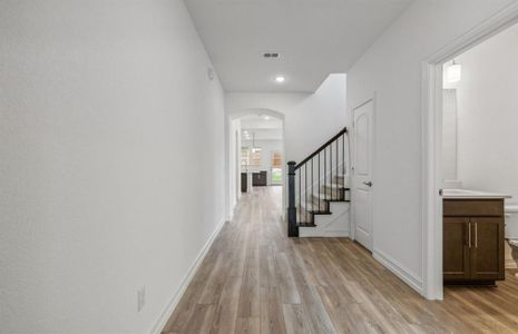 Bright entry way into home *real home pictured