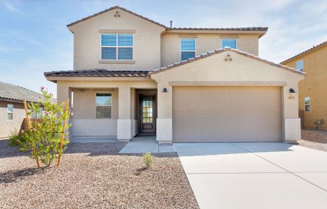New construction Single-Family house 5618 W Carillon Ridge Ln, Marana, AZ 85743 plan Sienna - image