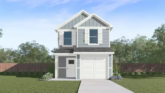 New construction Single-Family house 410 Tall Cedar Wy, Princeton, TX 75407 plan Santiago - image