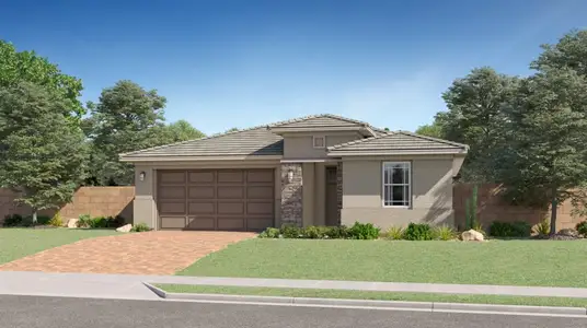 New construction Single-Family house 15762 W Williams St, Goodyear, AZ 85338 plan Clark II Plan 4076 - image
