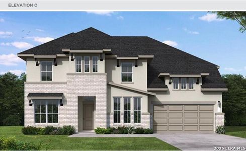 New construction Single-Family house 5717 Satchel Trl, New Braunfels, TX 78130 plan Motley - image
