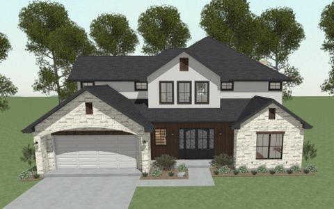 New construction Single-Family house 10299 Winnie Ct, Bryan, TX 77808 plan The Stella - image
