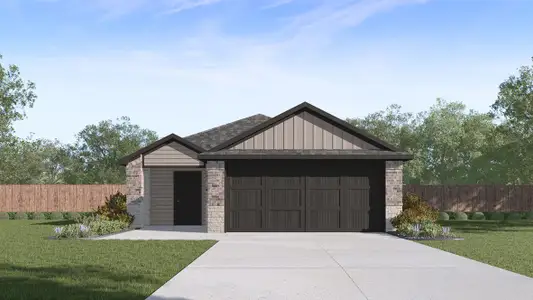 New construction Single-Family house 1588 Agave Cellar, New Braunfels, TX 78130 plan The Uma - image