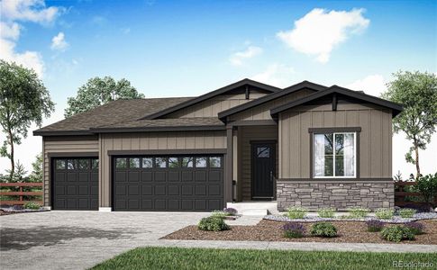 New construction Single-Family house 24594 E 34Th Pl, Aurora, CO 80019 plan Plan 5012 - image