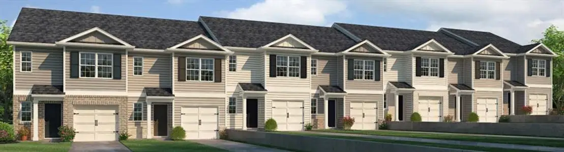 New construction Townhouse house 15 Silverbell Ln, Rome, GA 30165 plan PEARSON - image