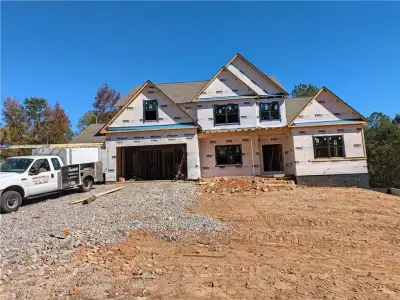 New construction Single-Family house 1560 Willowbend Pl, Monroe, GA 30655 plan (GA) Brunswick A 3 Front Entry - image